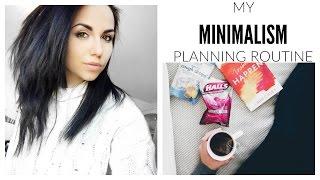 How To Get More Done When You Are Stressed + Overwhelmed | MINIMALISM Planning Routine