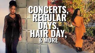 CONCERTS, REGULAR DAYS, HAIR DAY, &  MORE