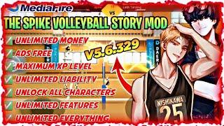 The Spike Volleyball Story Mod Apk v5.6.329 || Unlock All Characters + Mediafile + No Ban