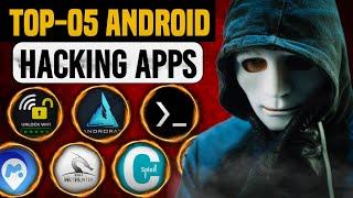 Top 5 Hacking Apps For Android - You Should Know Hacking With Android 2024 | Ethical Hacking