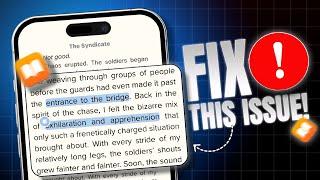 How To Fix Apple Books Stuck On Page on iPhone | Books App Stuck on the First Page on iOS 18