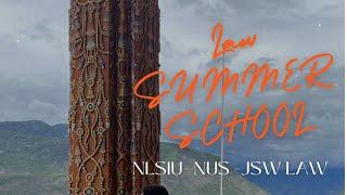 Law Summer School in Bhutan| NLSIU- NUS-JSW School of Law vlog Trailer