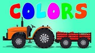 Tractor Colors | Kids Educational Video | Learn with Otto Cruz