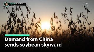 China Demand Sends U.S. Soybean Prices Surging