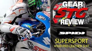 SPIDI Supersport Wind Pro Leather Suit | Sportbike Track Gear