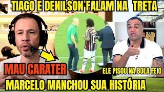 TIAGO E DENILSON ENTRAM NA TRETA DO MANO COM O MARCELO O BICHO TA PEGANDO