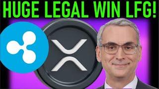 XRP RIPPLE MASSIVE LEGAL ANNOUNCEMENT