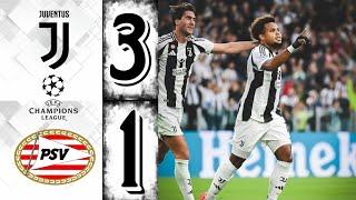 Juventus vs PSV Eindhoven 3-1 | Champions League 2024 |