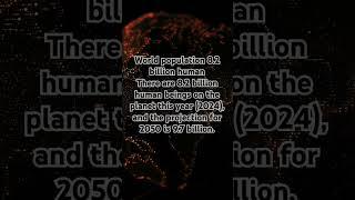 Google Research "8.2 Billion Today, 9.7 Billion by 2050 What’s Next?" #facts #viralvideo #world