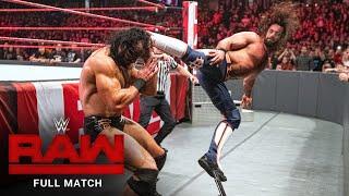 FULL MATCH - Seth Rollins vs. Drew McIntyre: Raw, March 18, 2019