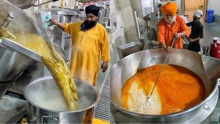 Fully Automatic Mega Kitchen at Gurudwara Bangla Sahib | Biggest Community Kitchen | Langar Making