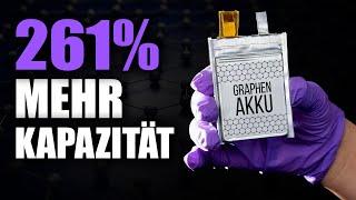 Marktreifer Graphen-Akku läd 70x schneller als Li-Batterie!  @Andreas Schmitz