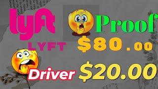 rider paid 100  | driver get $21 | uber lyft #lyft #uber #rideshare