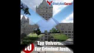 Top 10 Universities For Criminal Justice