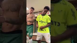 Richard Ríos y Endrick bailando #richardrios #seleccioncolombia #palmeiras  #copaamerica #trending