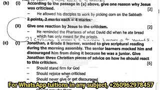 Religious Education (2046)- Exam revision Questions and Answers part 1