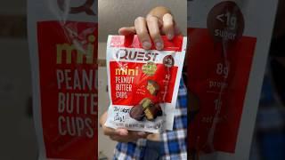  Protein Mini Peanut Butter Cups Quest chocolate #protein #peanutbutter #Quest #fitness #nutrition