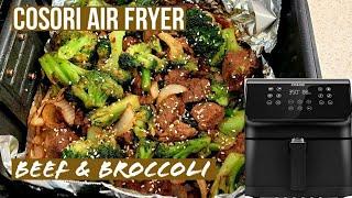 Air Fryer Beef & Broccoli Cosori 5.8qt AirFryer Recipe