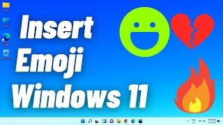 ️Windows Emoji Shortcut | Emojis On Laptop Windows 11