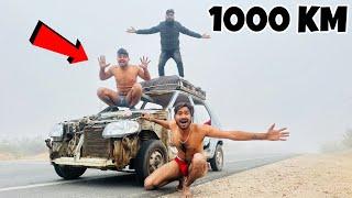 Going 1000 KM In Winters With Open Car -  सर्दियों मे इस कार ने सबको जमा डाला | -1°C