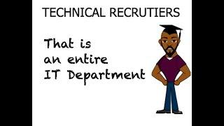 Dear Technical Recruiters