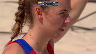 Spain vs Australia | Preliminary Round | 2018 IHF Women's Beach Handball World Championship