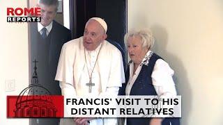 #Pope Francis' touching visit to his distant relatives in Asti, Italy