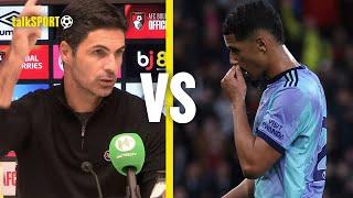 Mikel Areta FUMES At DISAPPOINTING William Saliba RED CARD In COSTLY DEFEAT At Bournemouth  