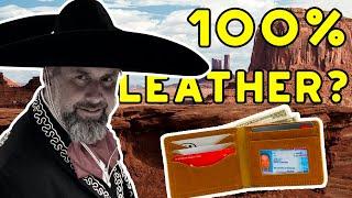 CUTTING UP a SADDLEBACK LEATHER WALLET - What's Inside??