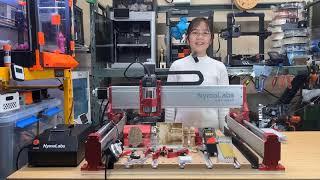 Aurora Tech Review for NymoLabs NBX-5040 CNC Router:710W Spindle, MPG, 4th Axis,10W Laser#cnc #wood