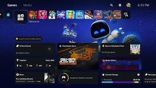 All New PS5 Animated Background Themes! Astro Bot & More!