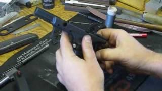 Springfield XDM and  XD grip safety detail assembly instructions by Springer Precision