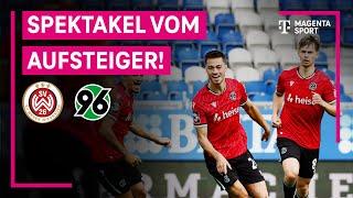 SV Wehen Wiesbaden - Hannover 96 II, Highlights mit Live-Kommentar | 3. Liga | MAGENTA SPORT