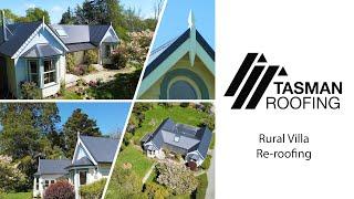 Tasman Roofing - Rural Villa Re-roofing