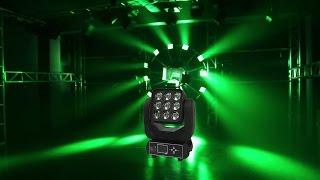 9X12W RGBW 4in1 LED Matrix Moving head light WWW.BLUESEALIGHTING.COM