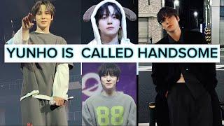 Yunho (ATEEZ) is called handsome for 6 minutes