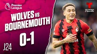 Highlights & Goals: Wolverhampton vs. Bournemouth 0-1 | Premier League | Telemundo Deportes