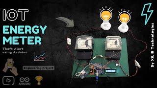  IOT based Smart Energy Meter with Theft Alert using Arduino, GSM, WiFi | Best Engineering Project