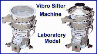 Laboratory Sifter, R&D Vibro Sifter, 12 Inch Vibro Sifter