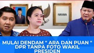 MULAI DENDAM " DPR TANPA FOTO WAKIL PRESIDEN " ARA DAN PUAN DI ROASTING  OPUNG PARBELAK