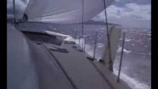 Catamaran Sailing Very Fast