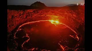 Danakil Depression, Erta Ale volcano, Dallol Afar, Ethiopia.