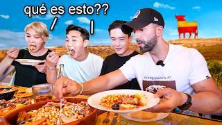 Korean Celebrities Try Typical Spanish Food for the FIRST TIME