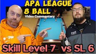 Is He REALLY a Skill Level 6?! - APA 8 Ball League Match