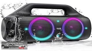 Portable Bluetooth Speakers 80W Peak Wireless Outdoor Speaker with Subwoofer Deep Bass Review