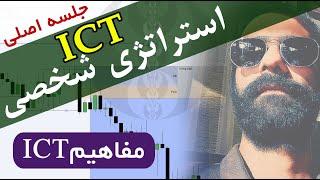 استراتژی شخصی معاملاتی من به سبک ICT آی سی تی در فارکس روی طلا XAUUSD با وین ریت 50درصد و ریوارد2