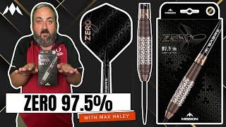 ZERO 97.5% TUNGSTEN BRONZE PVD MISSION DARTS REVIEW WITH MAX HALEY