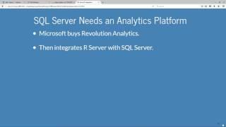SQL Server 2016 R Integration by Bryan Cafferky