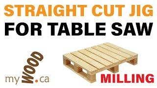Make accurate straight cuts with this Jig.  A MUST HAVE for anyone that works with Pallets.
