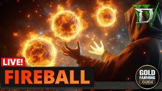 Making a Fireball Sorcerer Today and Push Pits in Diablo 4 Season 6 Vessel of Hatred